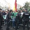 Manifestación de agricultores en Don Benito