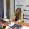 María Guardiola, portavoz del Partido Popular de la provincia de Cáceres