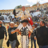 El diestro Antonio Ferrera sale a hombros de la plaza de Olivenza, donde este domingo se ha enfrentado a seis toros de la ganadería de Victorino Martín, en la Feria de Olivenza 2022 en su 31 edición.