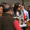Visitantes disfrutando de la Feria del Toro de Olivenza