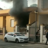 Incendio garaje Almendralejo
