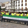 Concentración camioneros Cáceres