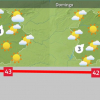 Mapa de tiempo previsto para el sábado 16  y el domingo 17 de julio