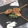 Una de las tapas participantes en la ruta Eva Beba