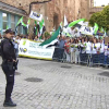 Protesta contra el macrovertedero en la Asamblea
