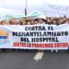 Protesta hospital de Llerena