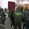 Acogida en el edificio multiusos de Gévora