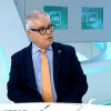 Pedro Fernández, rector de la UEX, en el Ahora Extremadura
