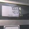 Precio del carburante en una gasolinera