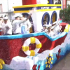 Carroza participante en la Romería de Piedraescrita 2023.