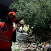 Accidente coche en N-435