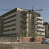 Urbanización en construcción en Badajoz. Pisos