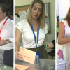 Líderes regionales votando