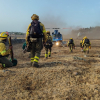 Bomberos forestales en Valencia de Alcántara