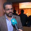 Manuel González Andrade atiende a los micrófonos de Canal Extremadura Tv