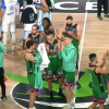 Final del partido entre el Cáceres Patrimonio y el Burgos