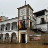 Banderas a media asta en Logrosán
