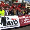 Manifestación del 1 de mayo en Mérida
