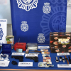 Material requisado en Plasencia por la Policía Nacional