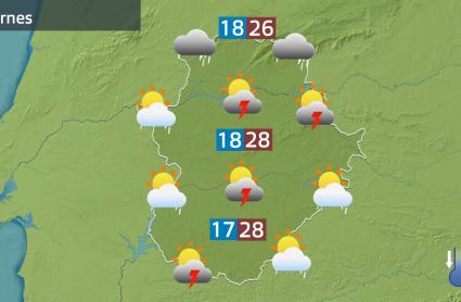 Mapa previsión