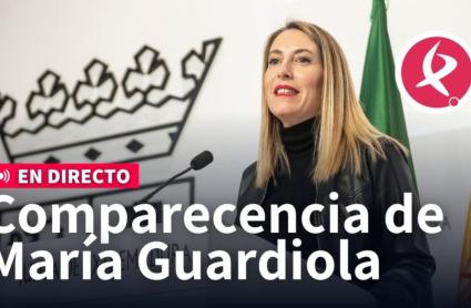 Comparecencia de María Guardiola