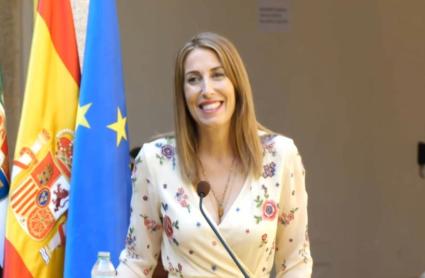 María Guardiola, presidenta de la Junta de Extremadura