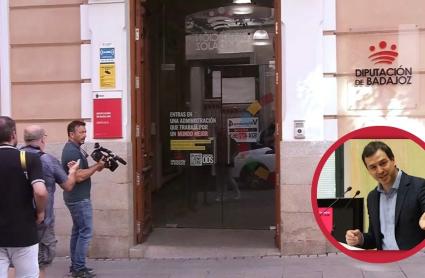 Hermano de Pedro Sánchez en la Diputación de Badajoz