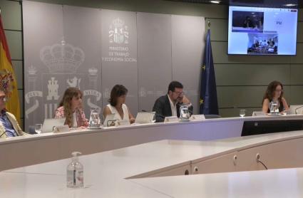 Reunión para la reducción de la jornada laboral
