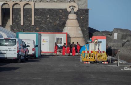 Llegada de migrantes a Canarias