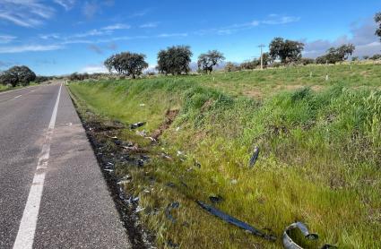 Accidente en Malpartida de la Serena