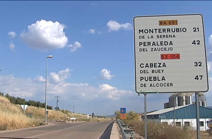 Reabiertas siete vías de la Diputación de Badajoz que habían sufrido cortes en las últimas horas