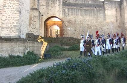 Más de 250 personas recrean este fin de semana los "Sitios de Badajoz"