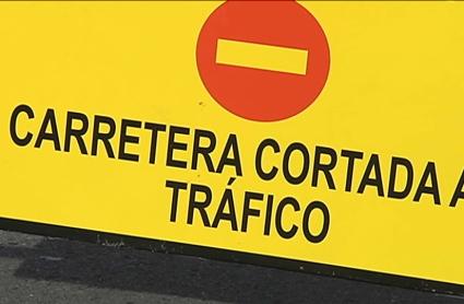 Carretera cortada