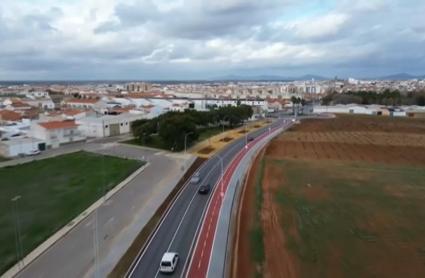 La carretera BA-071 de Fuente del Maestre a Feria permanecerá cortada al tráfico por trabajos de mejora de la vía