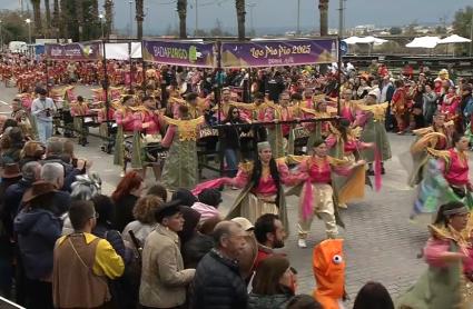 Día grande del Carnaval de Calle en Badajoz