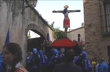  Jesús de la Expiración, los Estudiantes y el Santo Entierro Magno protagonizan el Viernes Santo en Cáceres