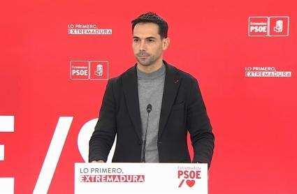 Borrego se lanza a recuperar los municipios de Badajoz para ayudar a Gallardo a "devolver la dignidad a Extremadura"