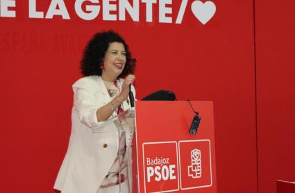 Silvia González, secretaria del PSOE local de Badajoz