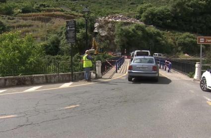 Una voladura por las obras del puente sobre el Río Jerte en Cabezuela provocará cortes al tráfico en la N-110