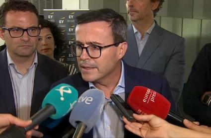 Miguel Ángel Gallardo, secretario general del PSOE en Extremadura