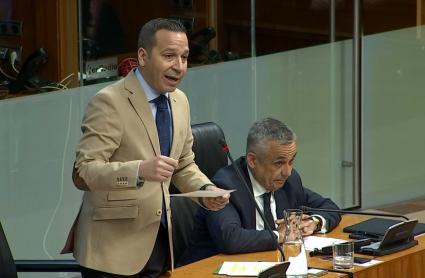 El diputado de Vox en la Asamblea de Extremadura, Óscar Fernández
