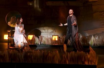 VÍDEO: Cleopatra ya y Marco Antonio explican las claves de sus personajes en el musical de esta noche