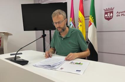 Concejal de Hacienda del Ayuntamiento de Plasencia, José Antonio Hernández.