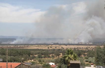 Incendio en Valdecaballeros