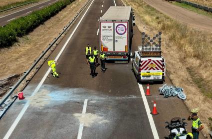 Accidente en la A-5