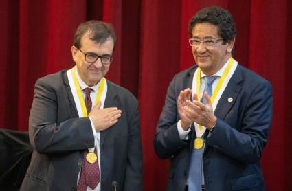 Javier Cercas, doctor honoris causa por la Universidad Católica del Perú