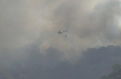 Activado el Nivel 1 del Plan INFOEX por incendio en Escurial