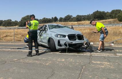 Accidente en la A-5