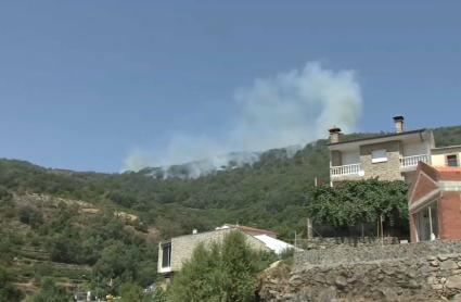La Guardia Civil comienza a sancionar a quienes desobedecen las órdenes de evacuación en el norte de Cáceres