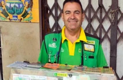 José Luis Aragonés Márquez, vendedor de la ONCE